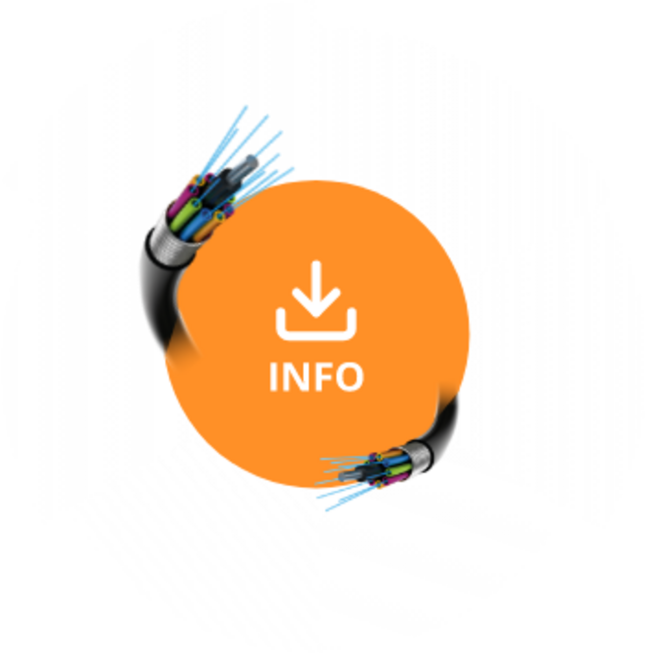 Infobutton Glasfaser