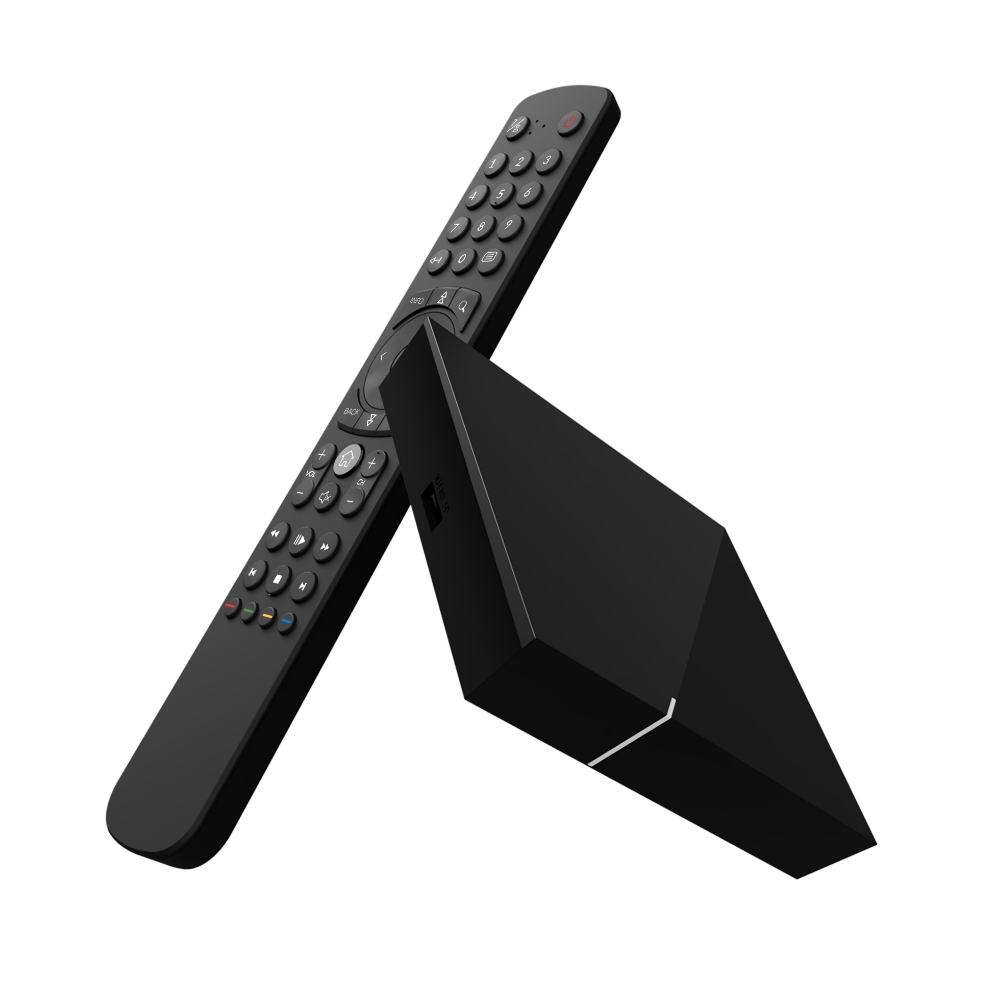 Bild von Top-Box und Fernbedienung Bild von Top-Box und Fernbedienung