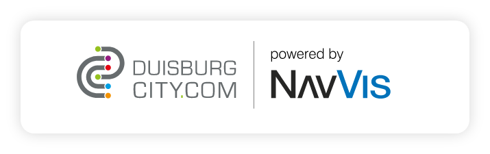 Logos der DCC Duisburg CityCom und von NavVis
