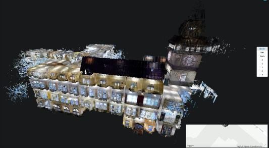 3 D Bild vom Rathaus Duisburg Hamborn 3 D Bild vom Rathaus Duisburg Hamborn
