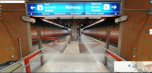 Bild von U-Bahnhof am Duisburger Hauptbahnhof Bild von U-Bahnhof am Duisburger Hauptbahnhof
